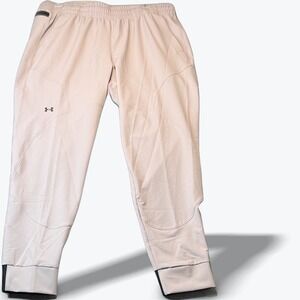 Under Armour Unstoppable Joggers Womens Large Pants UA Storm Tech Gray NEW